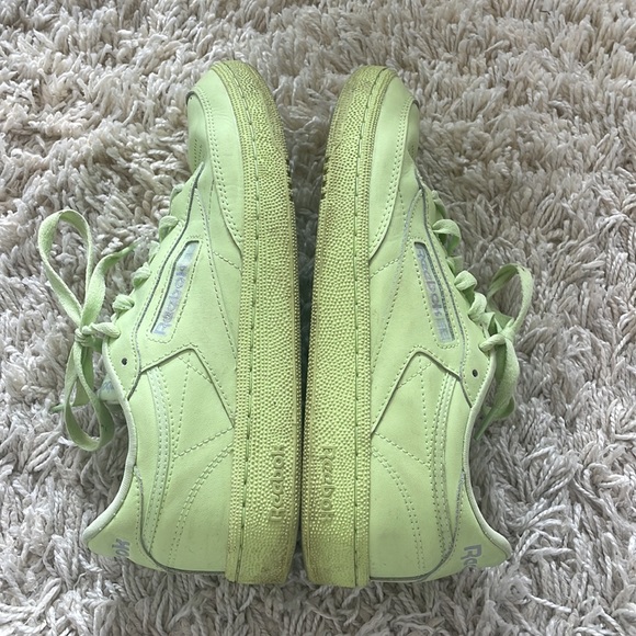 REEBOK | Aritzia Exclusive Collab - Reebok Club C 85 Neon Sneakers - Picture 6 of 9